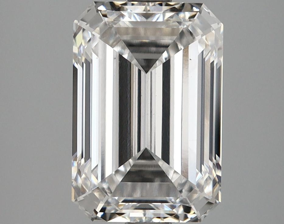 3.06 Carat Emerald Shaped Ideal Cut VS1 GIA Certified Lab Grown Diamond