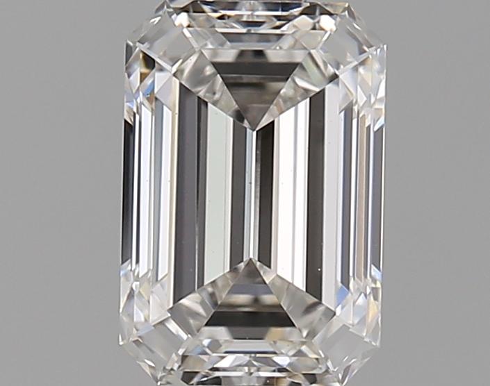 1.11 Carat Emerald Shaped Ideal Cut VS1 GIA Certified Lab Grown Diamond
