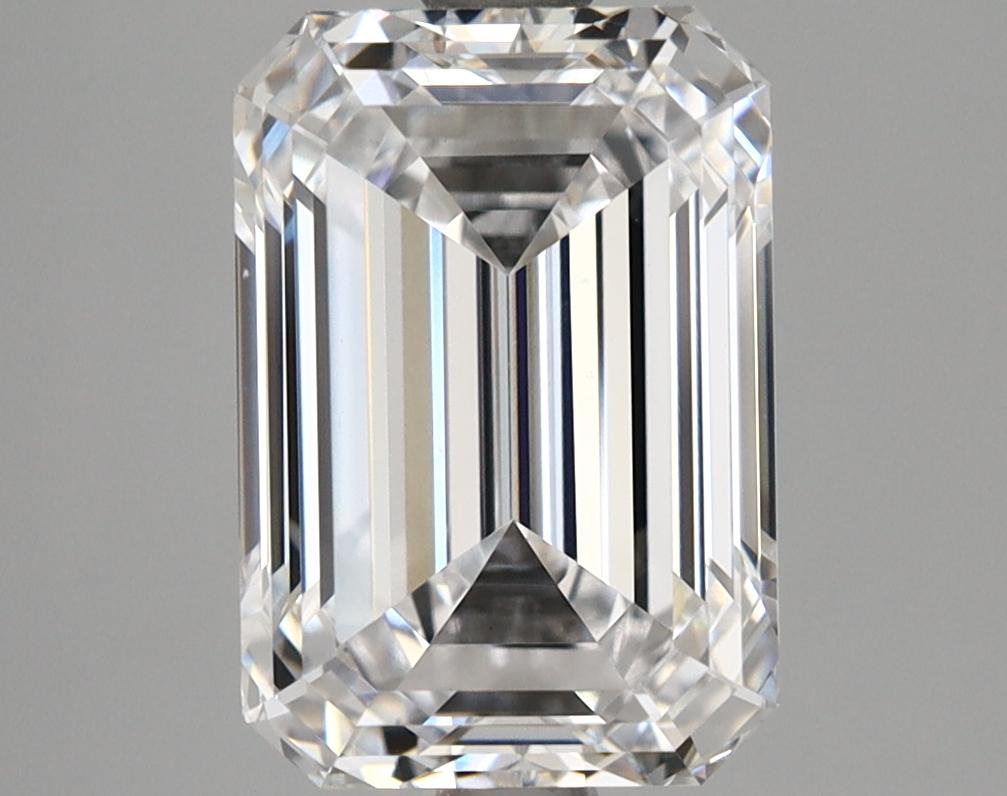 3.12 Carat Emerald Shaped Ideal Cut VS1 GIA Certified Lab Grown Diamond