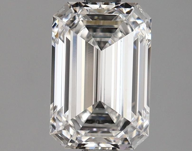 1.9 Carat Emerald Shaped Very Good Cut VS1 GIA Certified Lab Grown Diamond