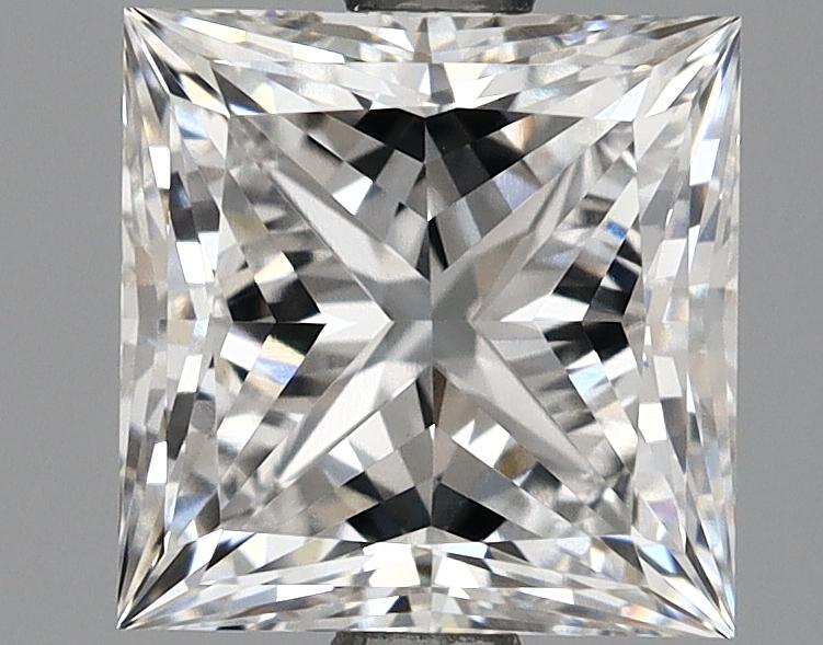 2.14 Carat Princess Shaped Ideal Cut VS1 GIA Certified Lab Grown Diamond