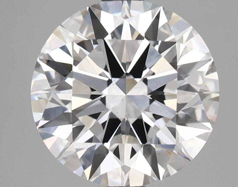 2.68 Carat Round Shaped Excellent Cut VS2 GIA Certified Lab Grown Diamond