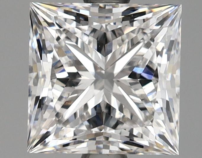 2.14 Carat Princess Shaped Very Good Cut VS1 GIA Certified Lab Grown Diamond