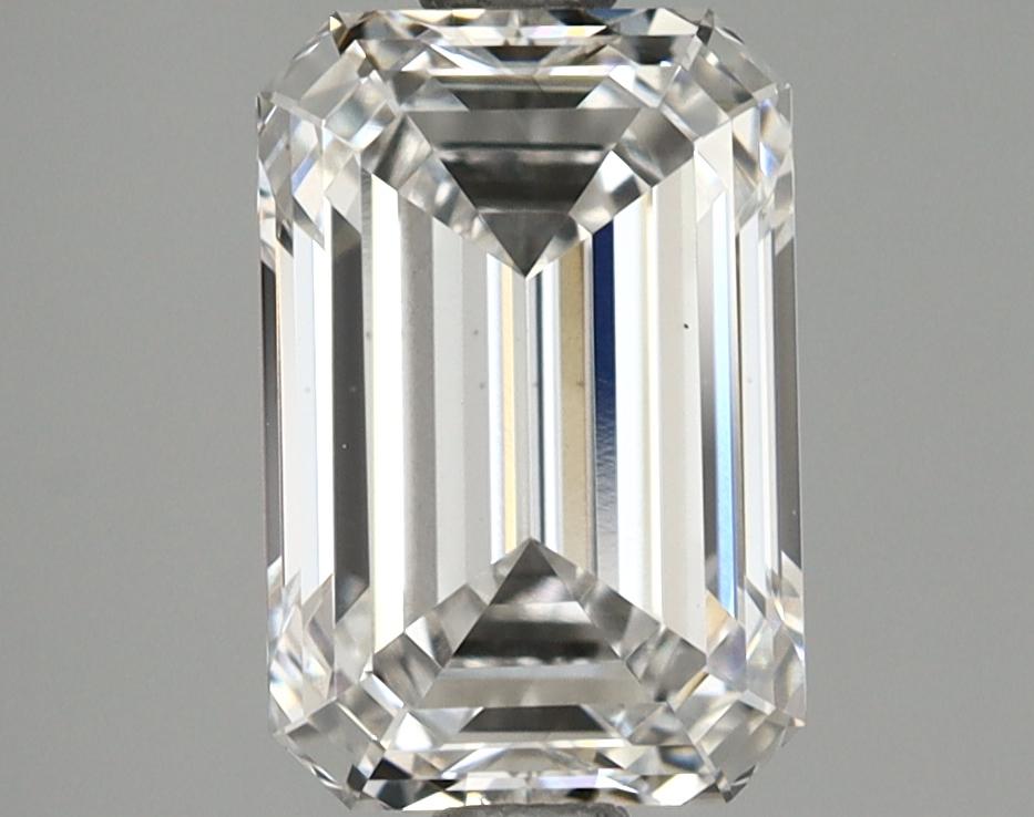 1.97 Carat Emerald Shaped Very Good Cut VS1 GIA Certified Lab Grown Diamond