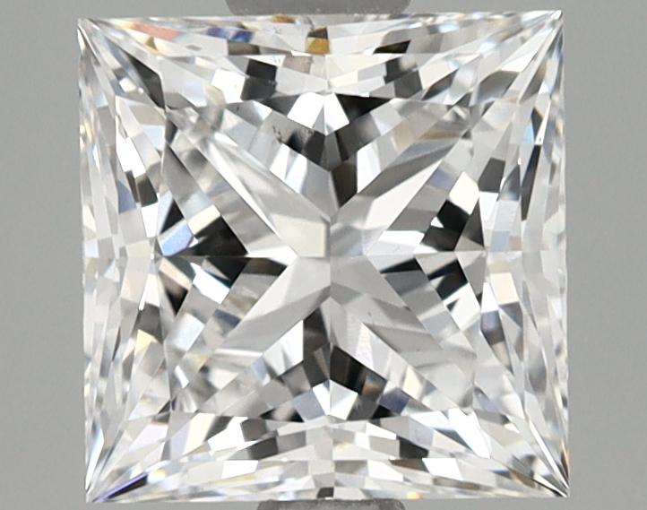 2.19 Carat Princess Shaped Ideal Cut VS2 GIA Certified Lab Grown Diamond