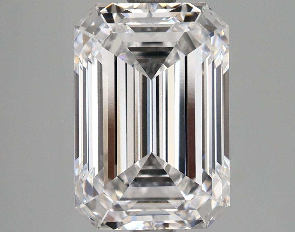 3.19 Carat Emerald Shaped Ideal Cut VS2 GIA Certified Lab Grown Diamond