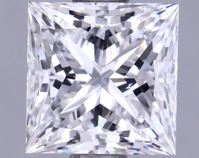 1.06 Carat Princess Shaped Very Good Cut VS1 GIA Certified Lab Grown Diamond