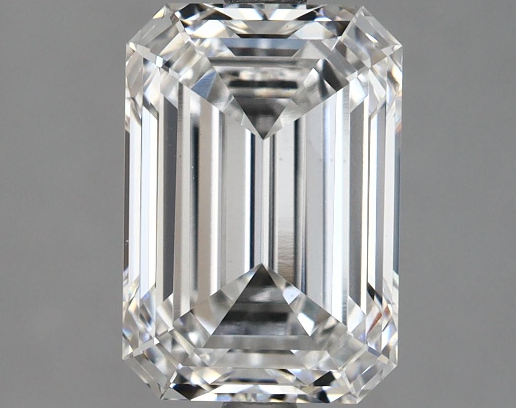 3.42 Carat Emerald Shaped Ideal Cut VS1 GIA Certified Lab Grown Diamond