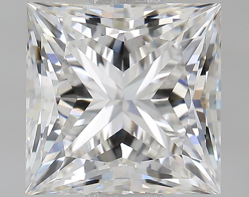 1.51 Carat Princess Shaped Ideal Cut VVS2 GIA Certified Lab Grown Diamond