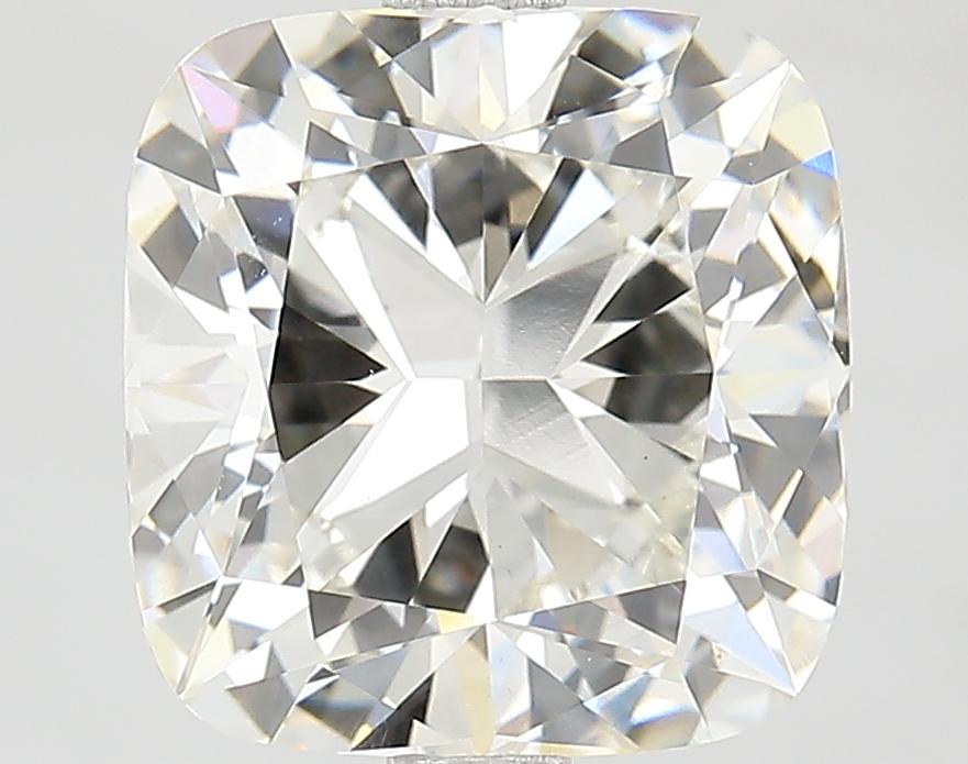 3.64 Carat Cushion Shaped Very Good Cut VVS2 GIA Certified Lab Grown Diamond
