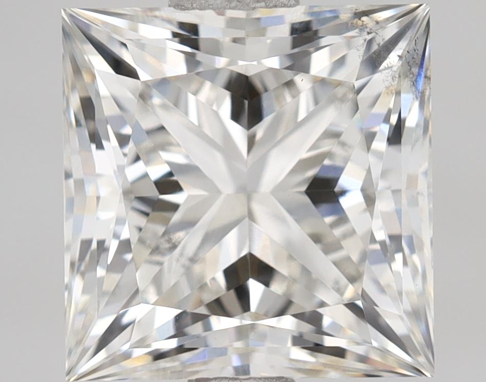 2.21 Carat Princess Shaped Very Good Cut SI1 GIA Certified Lab Grown Diamond
