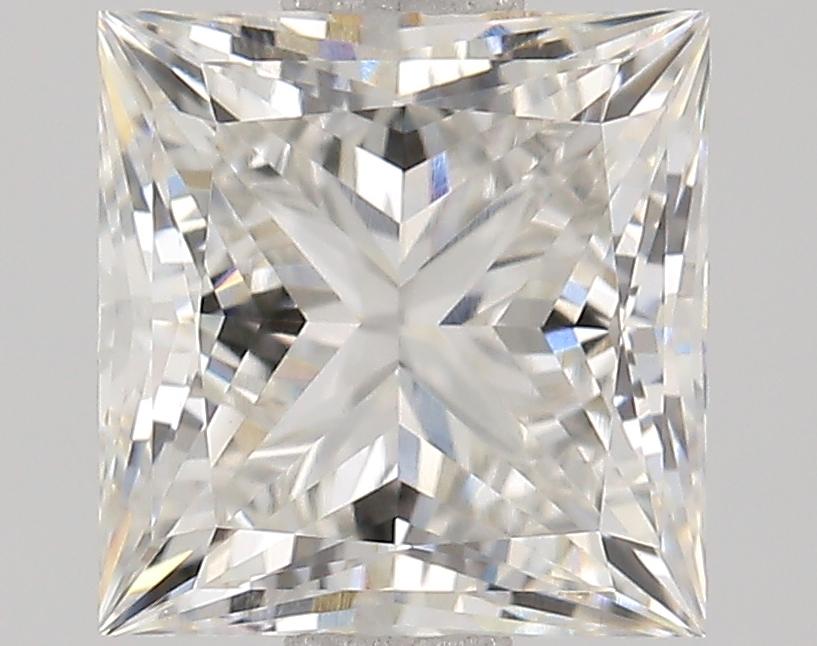 1.72 Carat Princess Shaped Very Good Cut VVS2 GIA Certified Lab Grown Diamond