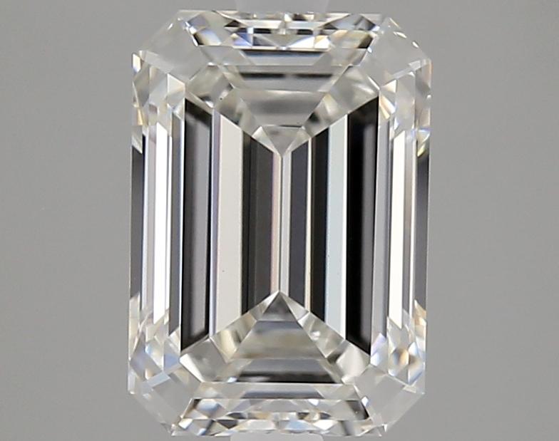 2.1 Carat Emerald Shaped Ideal Cut VS1 GIA Certified Lab Grown Diamond