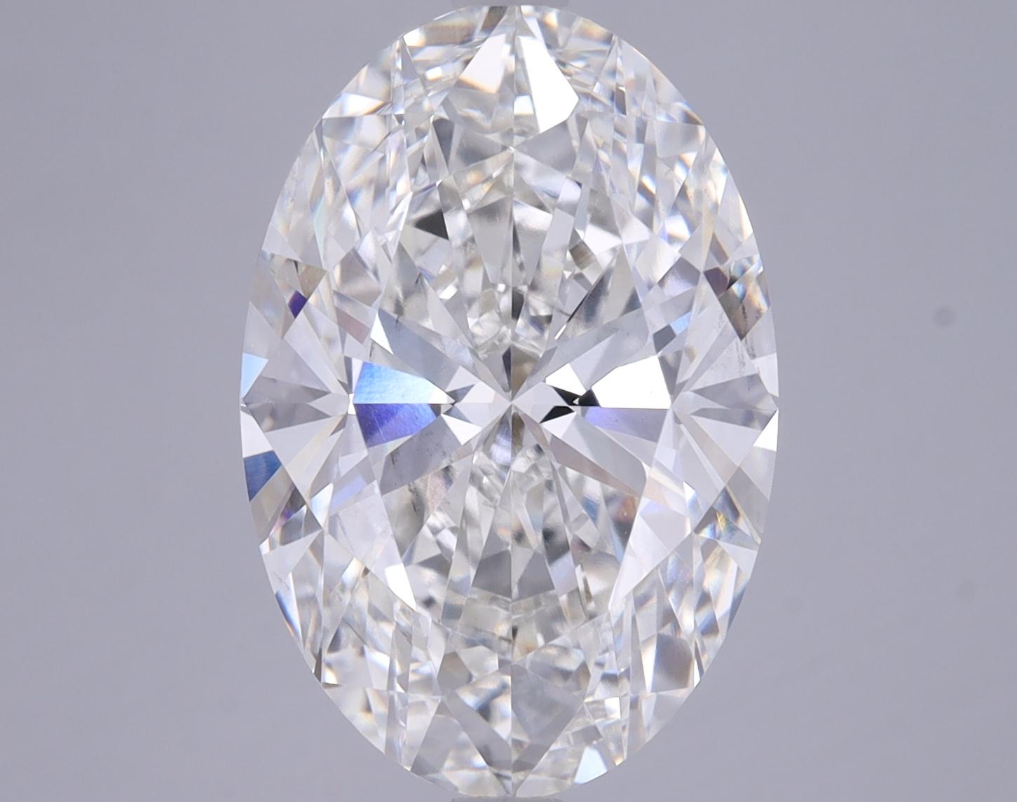 5.31 Carat Oval Shaped Ideal Cut VS2 GIA Certified Lab Grown Diamond