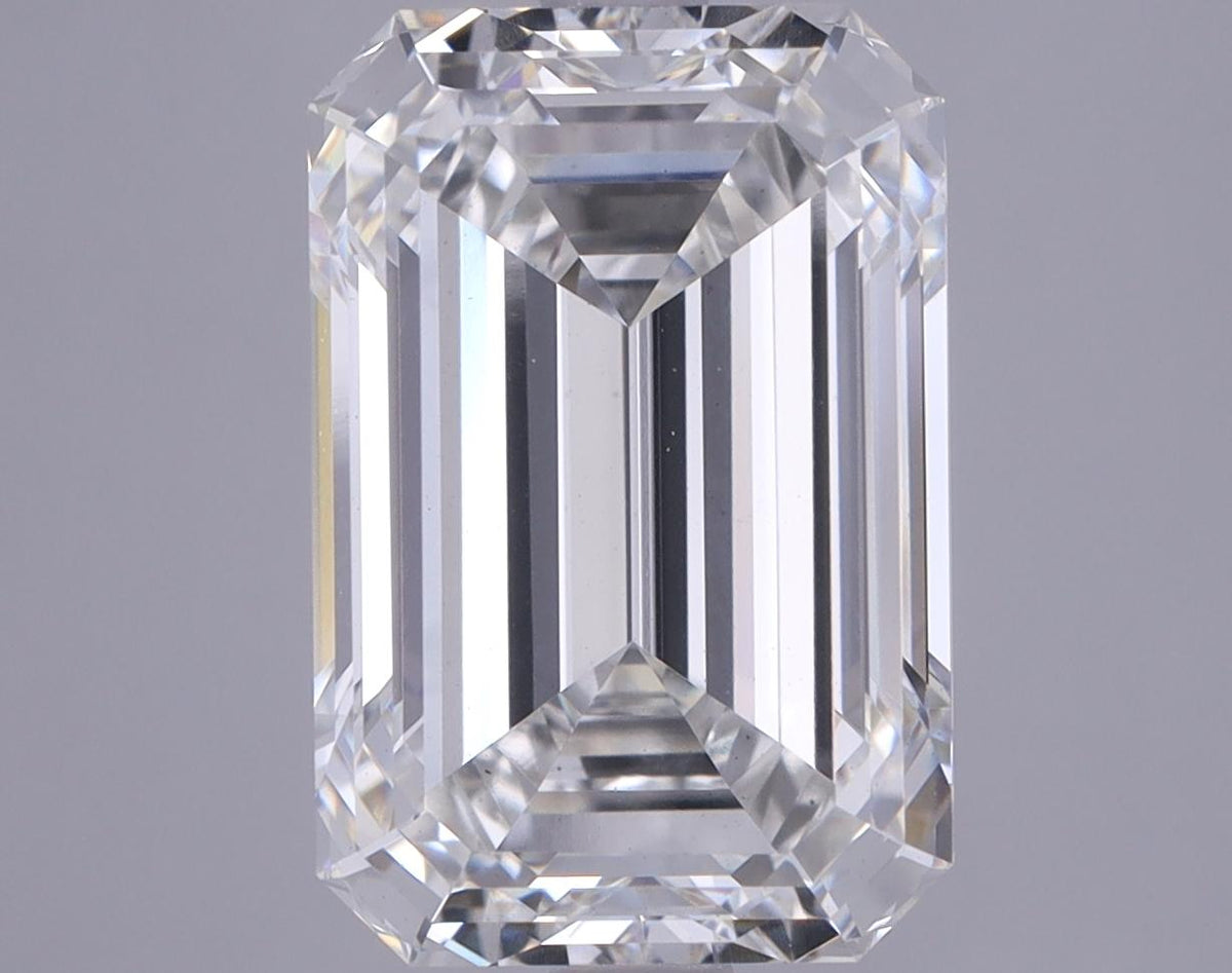 5.04 Carat Emerald Shaped Very Good Cut VS1 GIA Certified Lab Grown Diamond
