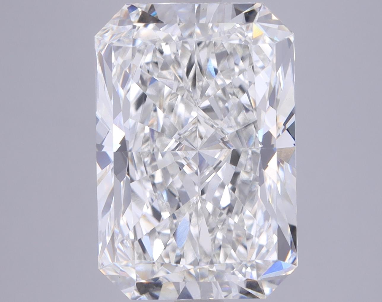 7.02 Carat Radiant Shaped Excellent Cut VS2 GIA Certified Lab Grown Diamond