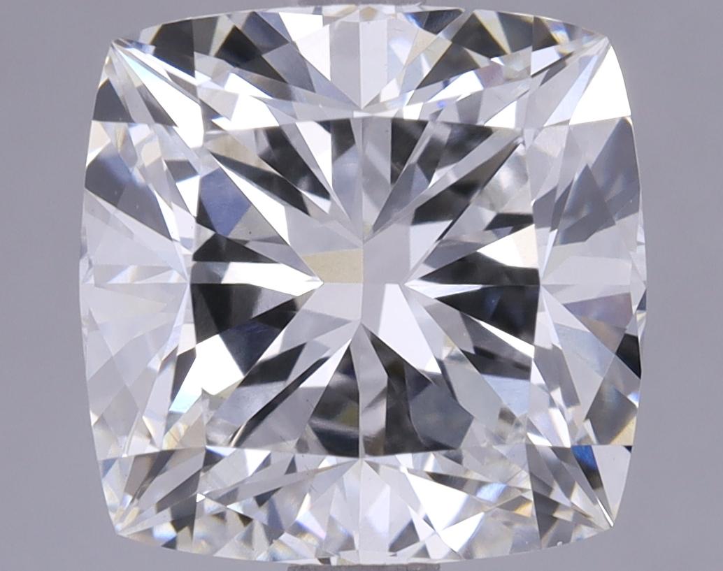 3.59 Carat Cushion Shaped Ideal Cut VS2 GIA Certified Lab Grown Diamond