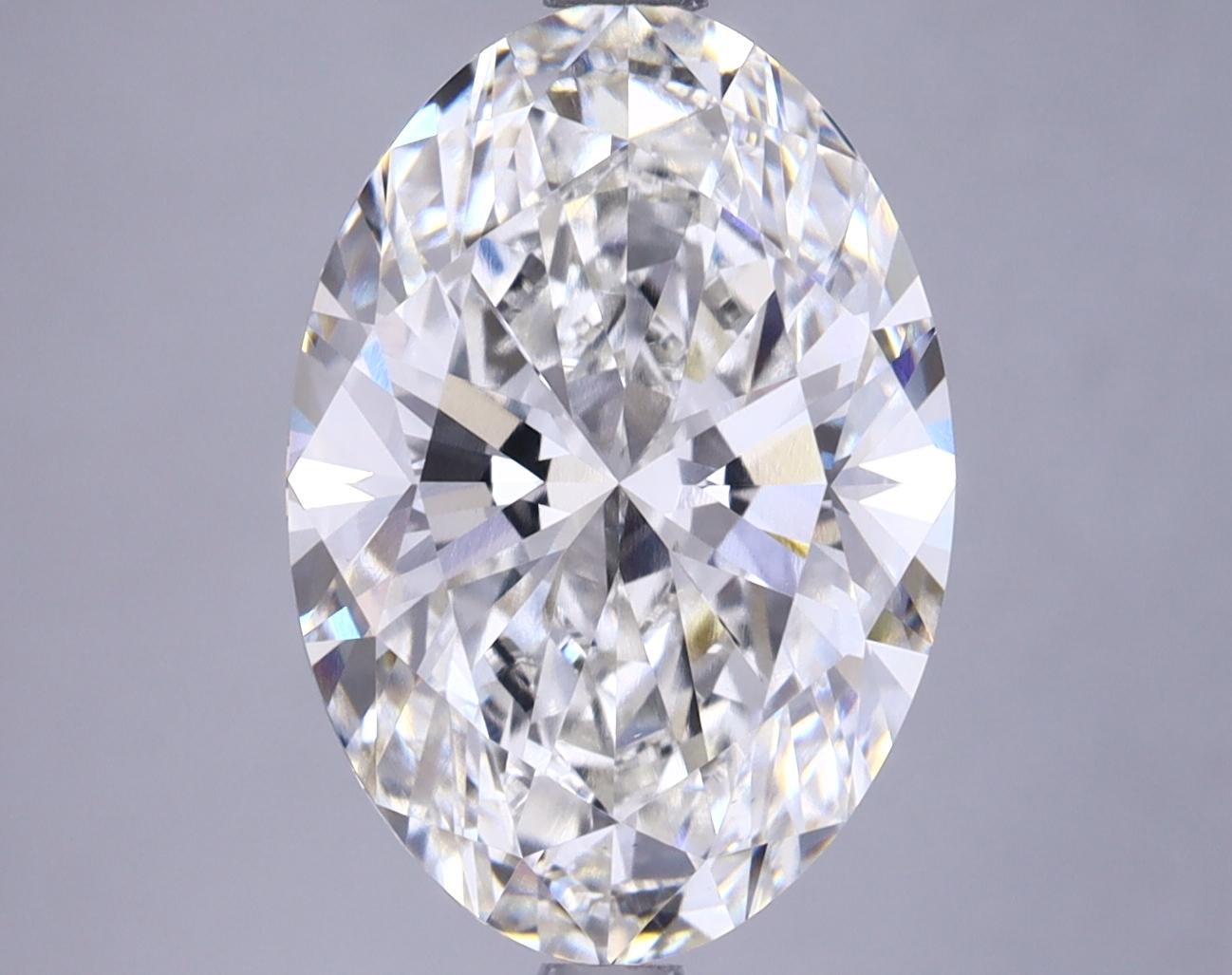 4.91 Carat Oval Shaped Ideal Cut VS1 GIA Certified Lab Grown Diamond
