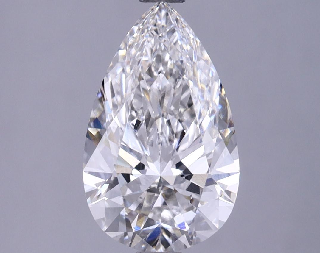 2.08 Carat Pear Shaped Very Good Cut VS1 GIA Certified Lab Grown Diamond
