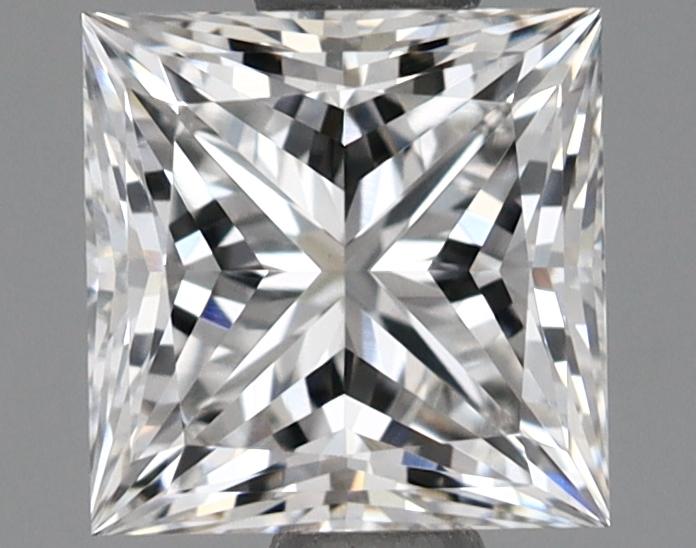 1.03 Carat Princess Shaped Very Good Cut VVS2 GIA Certified Lab Grown Diamond