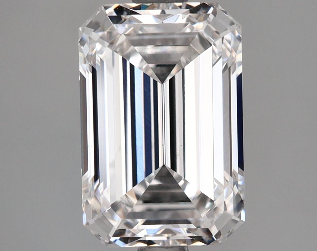 2.68 Carat Emerald Shaped Excellent Cut VS1 GIA Certified Lab Grown Diamond
