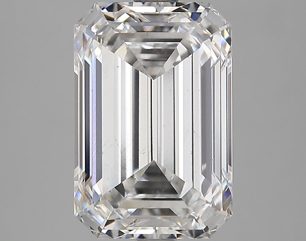4.43 Carat Emerald Shaped Excellent Cut VS2 GIA Certified Lab Grown Diamond