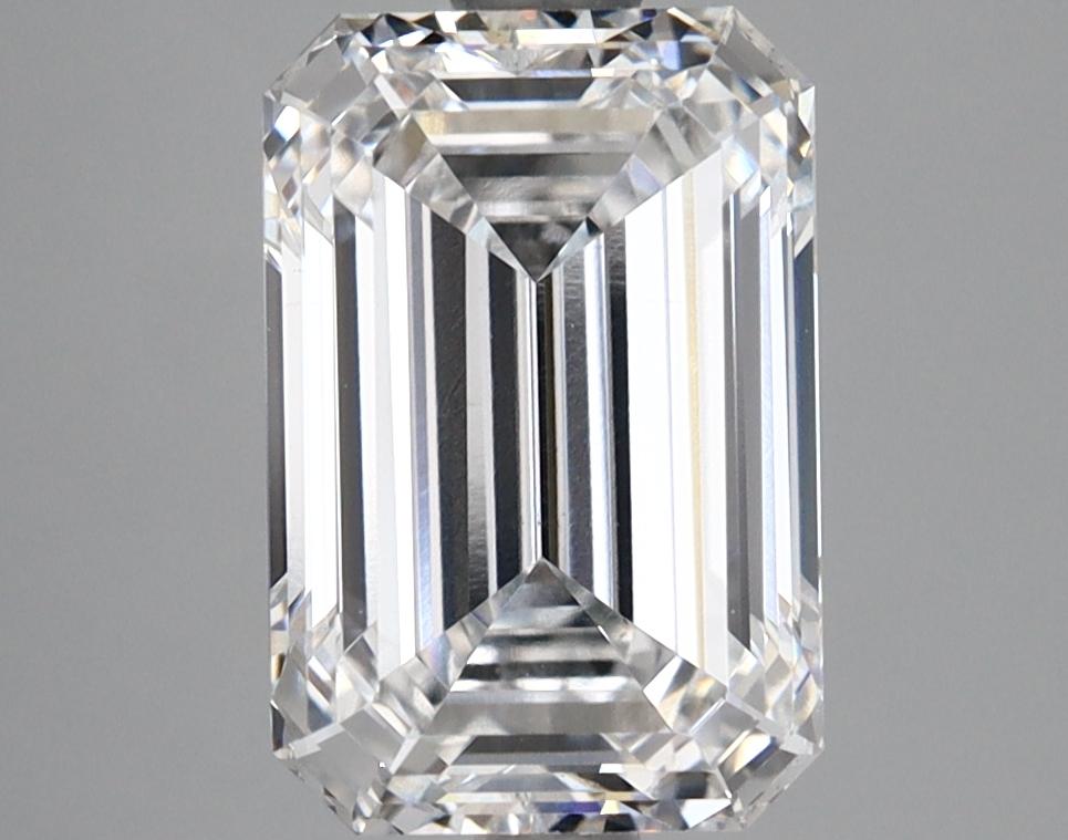 3.14 Carat Emerald Shaped Very Good Cut VS2 GIA Certified Lab Grown Diamond