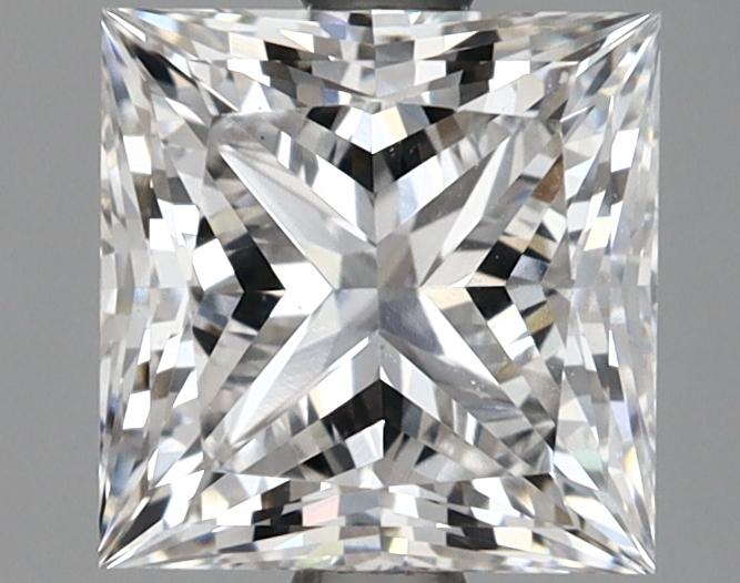 2.09 Carat Princess Shaped Ideal Cut VS1 GIA Certified Lab Grown Diamond