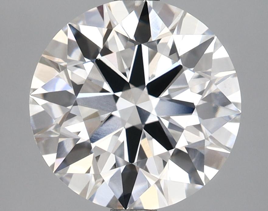 3.14 Carat Round Shaped Excellent Cut SI1 GIA Certified Lab Grown Diamond