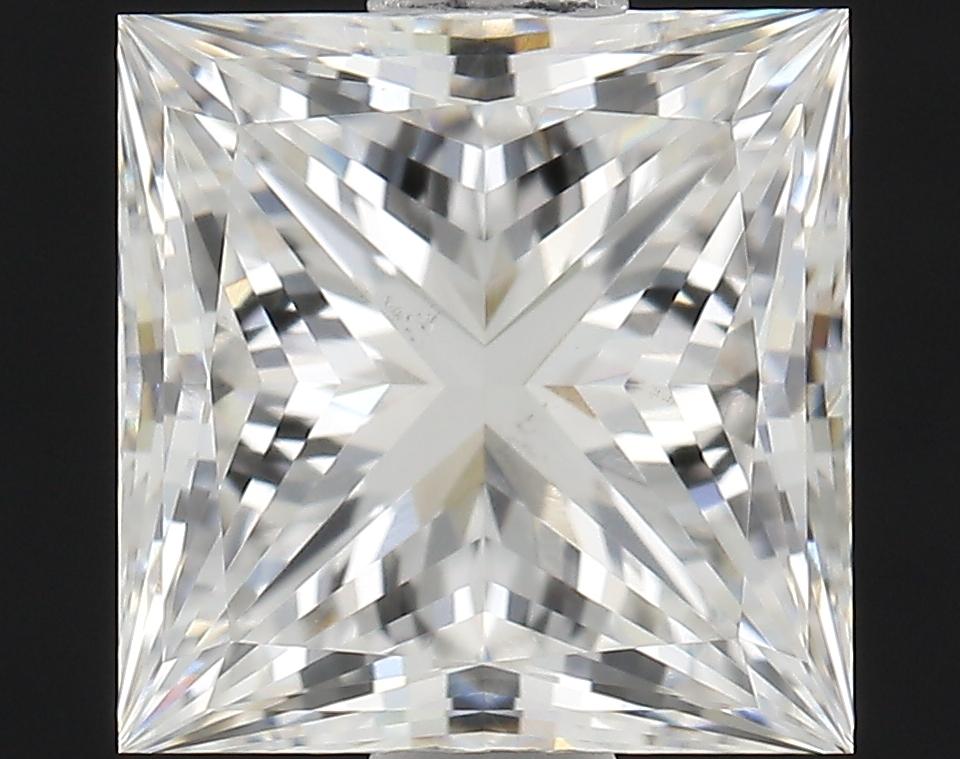 1.6 Carat Princess Shaped Very Good Cut VS1 GIA Certified Lab Grown Diamond