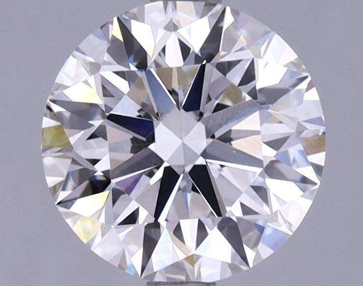 1.91 Carat Round Shaped Excellent Cut VVS2 GIA Certified Lab Grown Diamond
