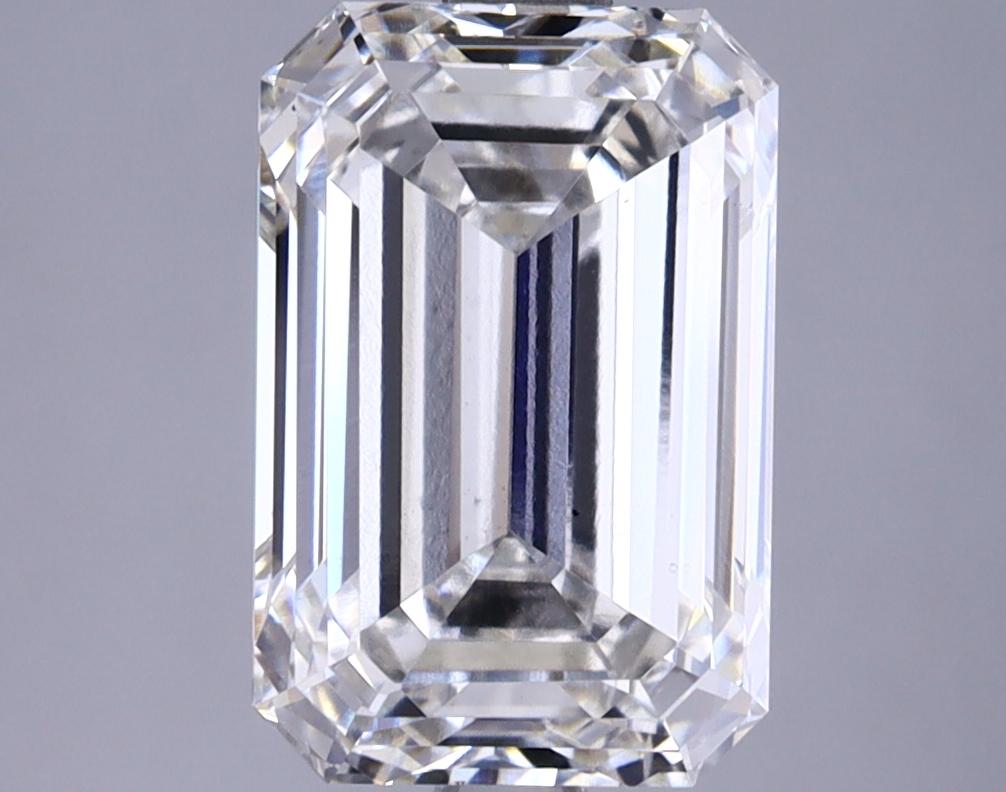3.63 Carat Emerald Shaped Very Good Cut VS2 GIA Certified Lab Grown Diamond