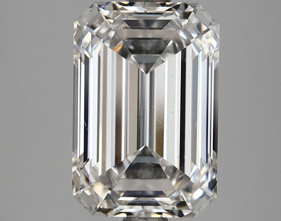 3.14 Carat Emerald Shaped Ideal Cut VS1 GIA Certified Lab Grown Diamond