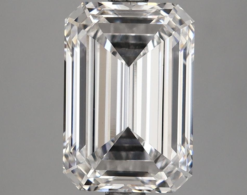 3.17 Carat Emerald Shaped Ideal Cut VS1 GIA Certified Lab Grown Diamond