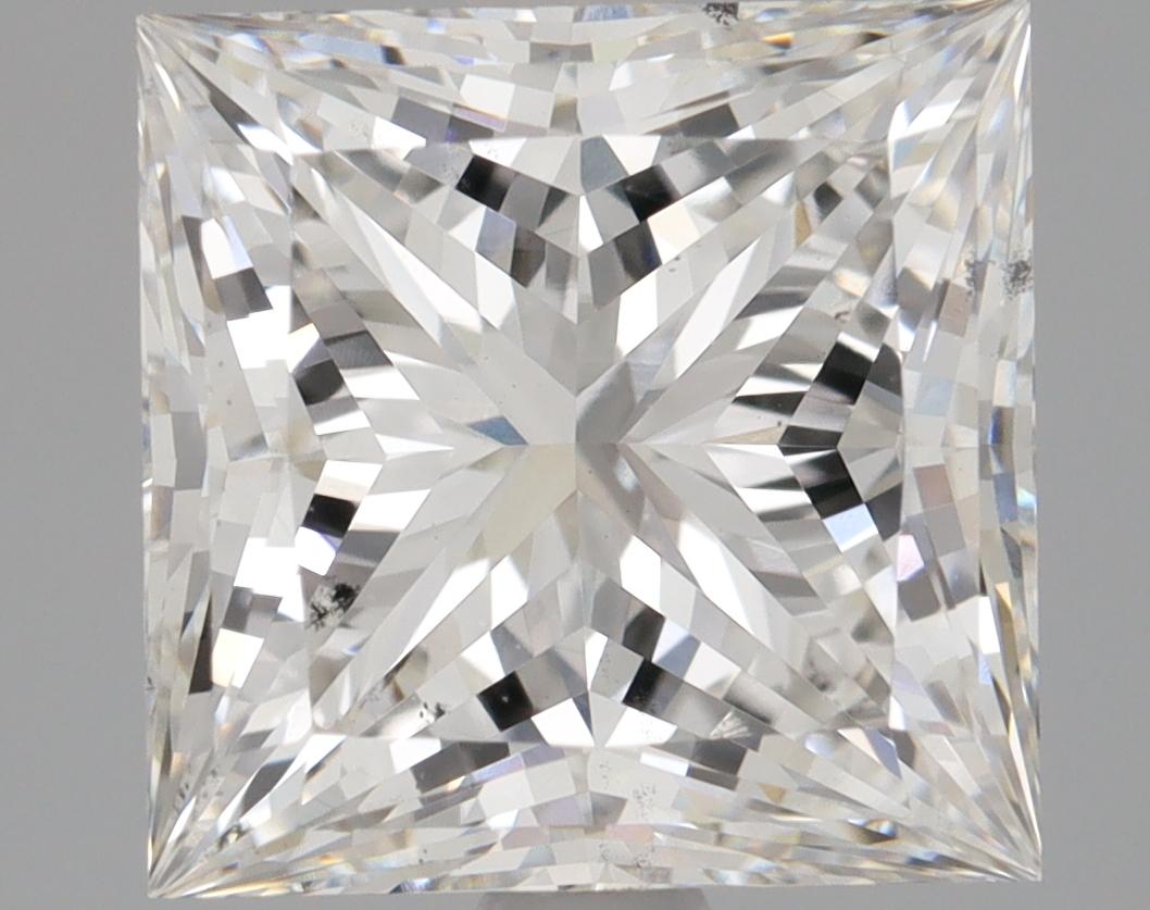 2.72 Carat Princess Shaped Ideal Cut VS2 IGI Certified Lab Grown Diamond