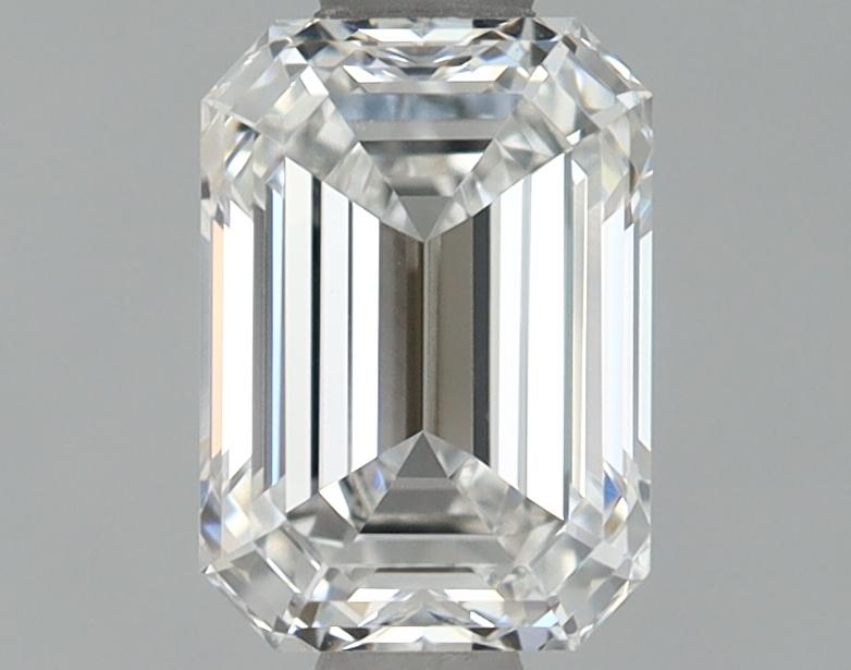 1.08 Carat Emerald Shaped Ideal Cut VVS2 IGI Certified Lab Grown Diamond