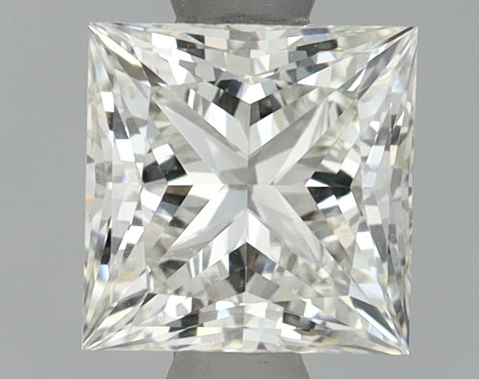 1.08 Carat Princess Shaped Ideal Cut VVS2 IGI Certified Lab Grown Diamond