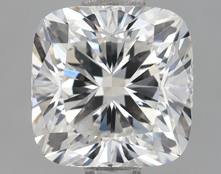 1.36 Carat Cushion Shaped Ideal Cut VVS2 IGI Certified Lab Grown Diamond