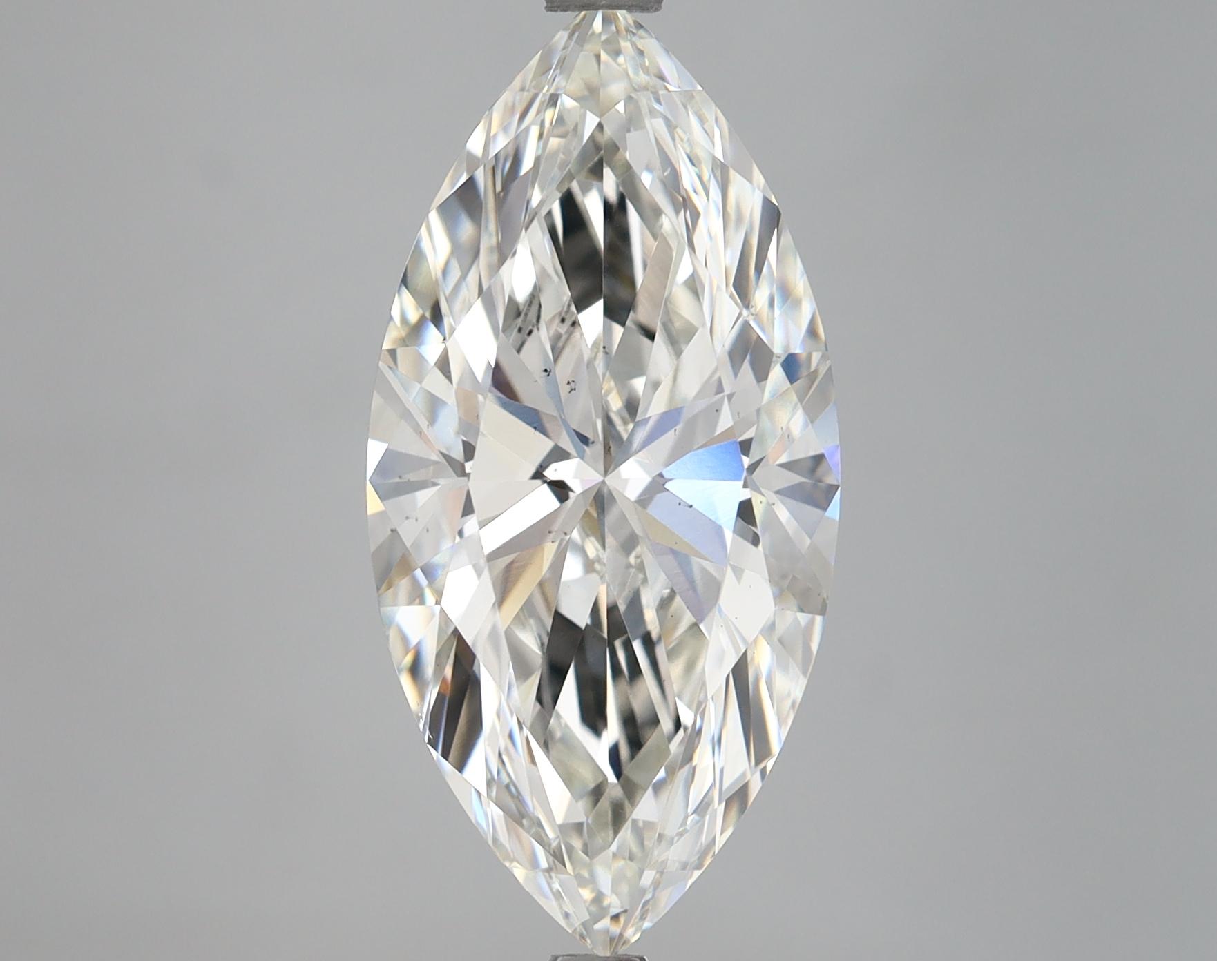 5.74 Carat Marquise Shaped Ideal Cut VS2 IGI Certified Lab Grown Diamond
