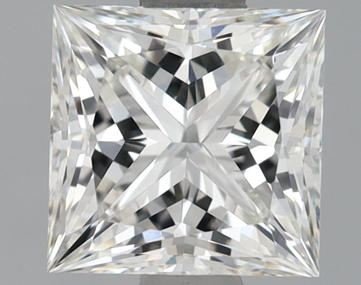 1.17 Carat Princess Shaped Ideal Cut VVS2 IGI Certified Lab Grown Diamond
