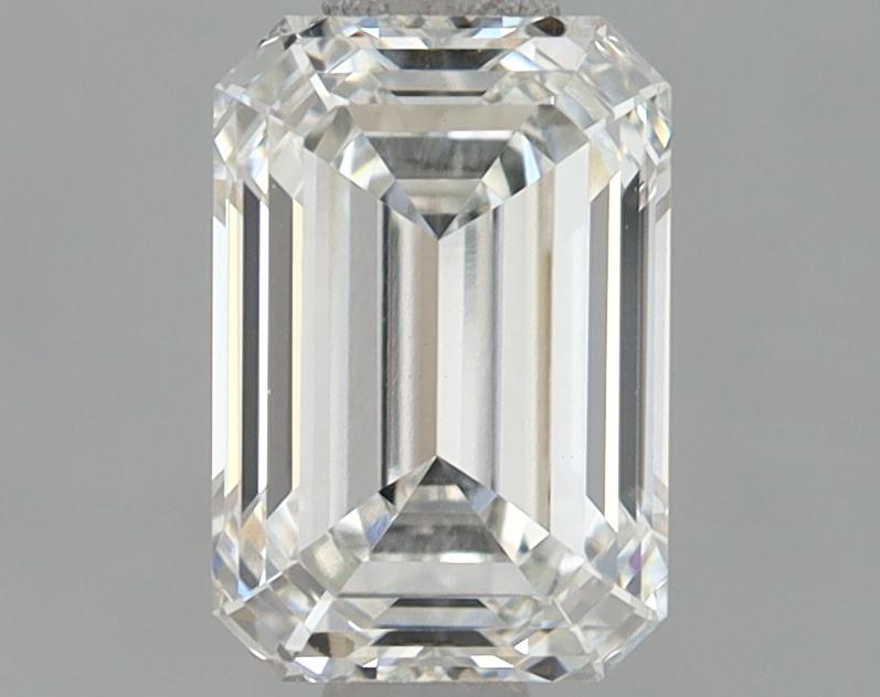 1.12 Carat Emerald Shaped Ideal Cut VVS2 IGI Certified Lab Grown Diamond