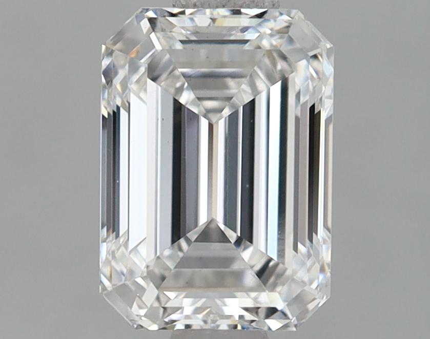 1.35 Carat Emerald Shaped Ideal Cut VS1 IGI Certified Lab Grown Diamond