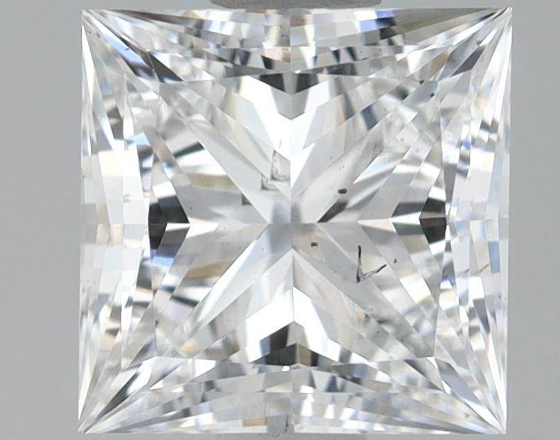 0.96 Carat Princess Shaped Ideal Cut VS2 IGI Certified Lab Grown Diamond