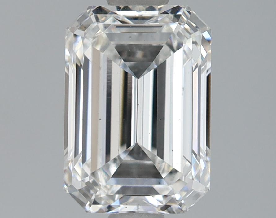 1.38 Carat Emerald Shaped Ideal Cut VS2 IGI Certified Lab Grown Diamond