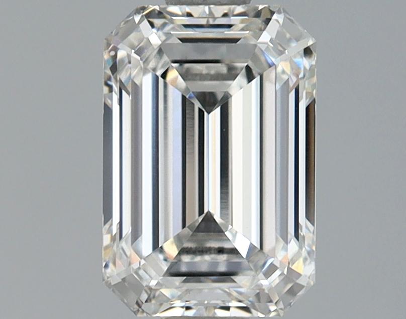 1.22 Carat Emerald Shaped Ideal Cut VVS2 IGI Certified Lab Grown Diamond
