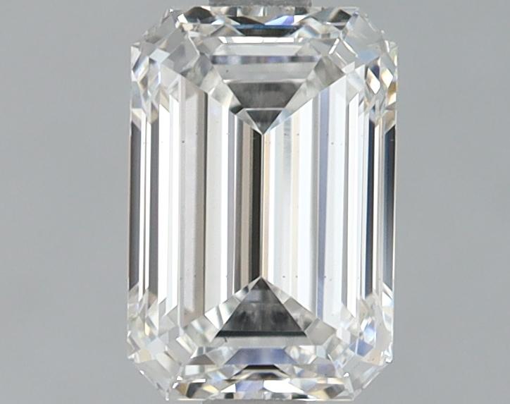 1.23 Carat Emerald Shaped Ideal Cut VS1 IGI Certified Lab Grown Diamond