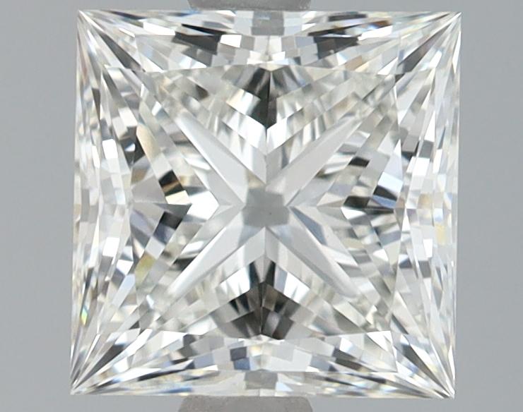 1.72 Carat Princess Shaped Ideal Cut VVS2 IGI Certified Lab Grown Diamond
