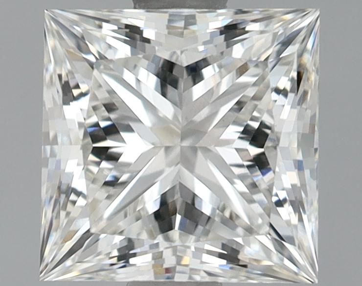 1.11 Carat Princess Shaped Ideal Cut VVS2 IGI Certified Lab Grown Diamond