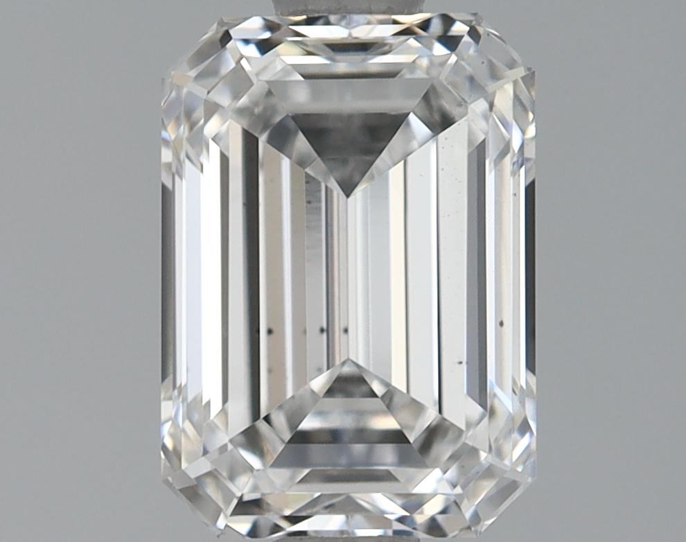 1.3 Carat Emerald Shaped Ideal Cut VS2 IGI Certified Lab Grown Diamond