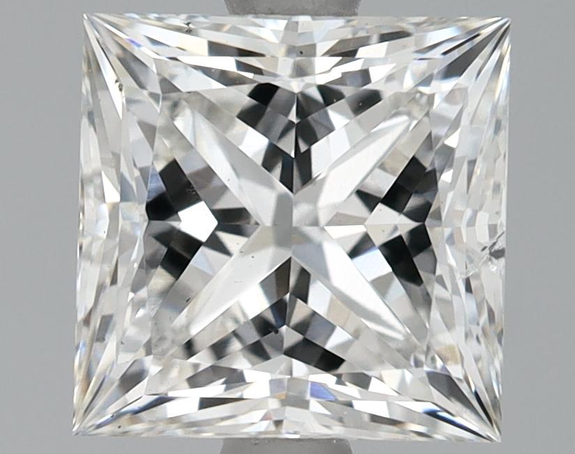 1.81 Carat Princess Shaped Ideal Cut SI1 IGI Certified Lab Grown Diamond